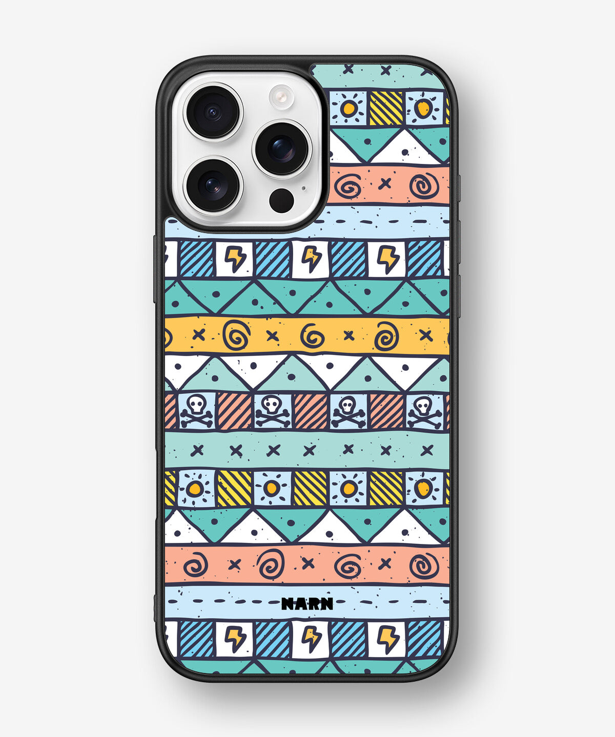 iPhone 16 Pro Max Hard Case – Cute Pattern - View 1