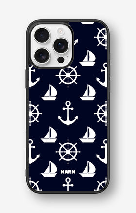 iPhone 16 Pro Max Hard Case – Deep Blue Voyage - View 1