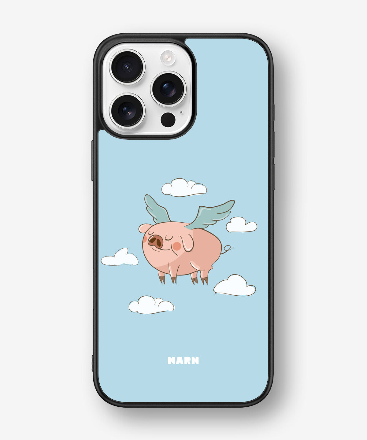 iPhone 16 Pro Max Hard Case – Dreamy Pig - View 1