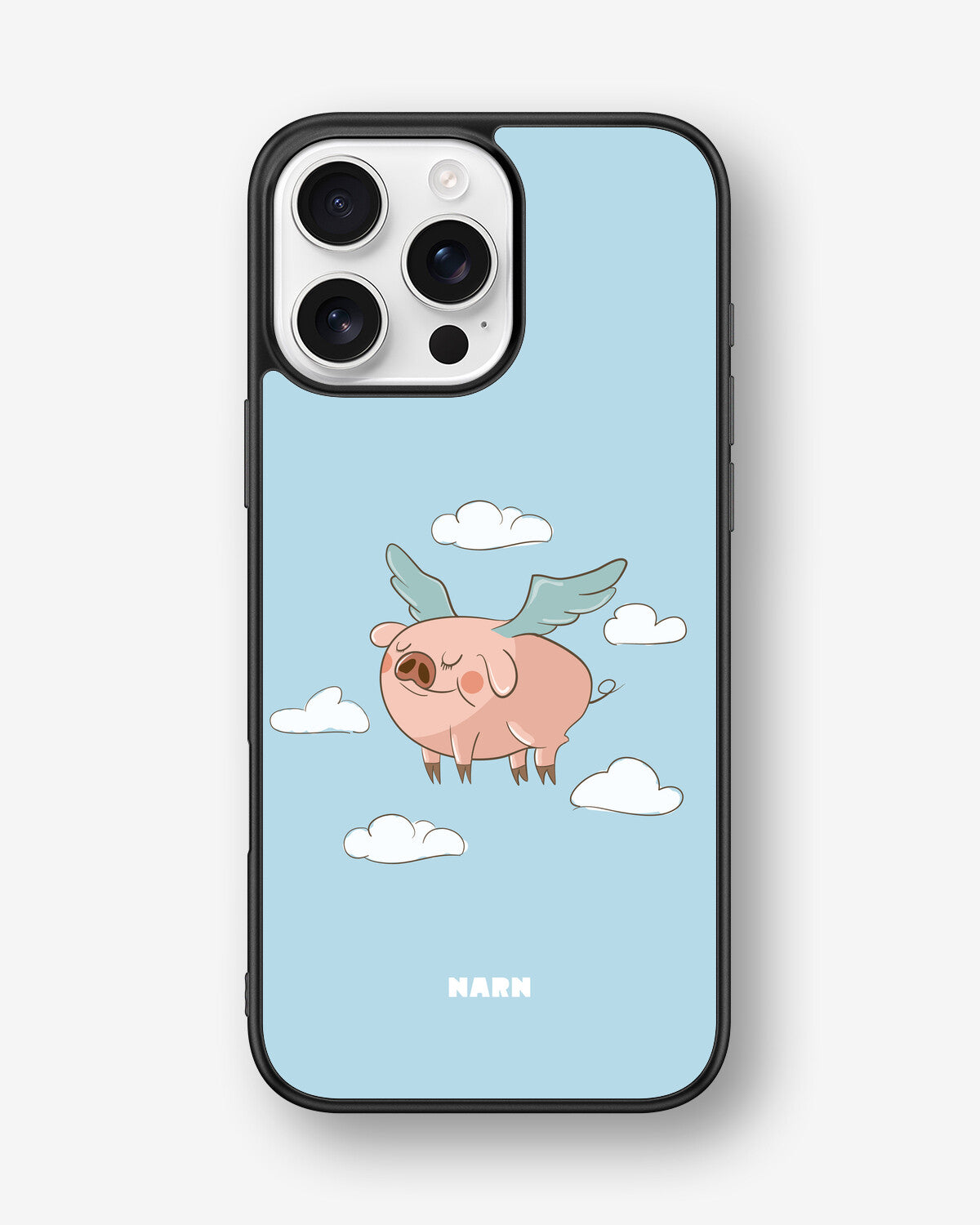 iPhone 16 Pro Max Hard Case – Dreamy Pig - View 1