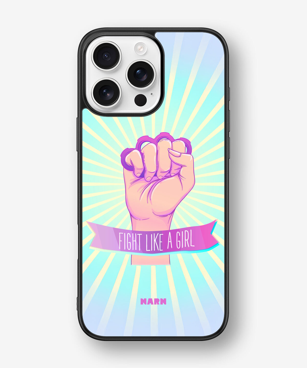 iPhone 16 Pro Max Hard Case – Fight Like A Girl - View 1