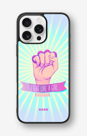 iPhone 16 Pro Max Hard Case – Fight Like A Girl - View 1
