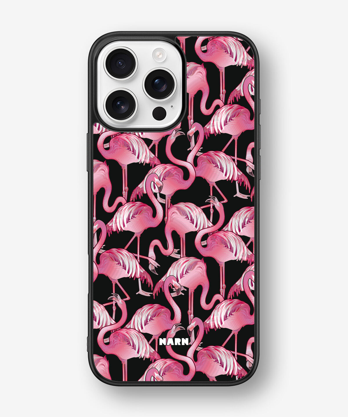 iPhone 16 Pro Max Hard Case – Flamingos - View 1
