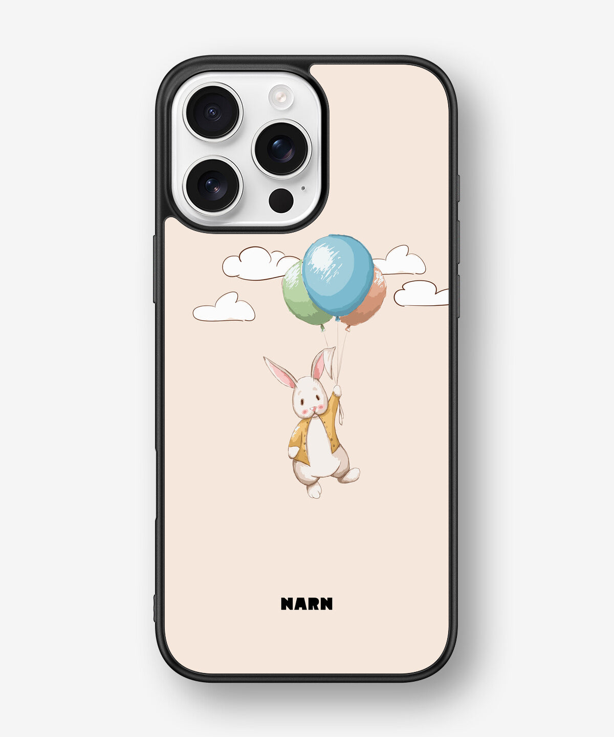 iPhone 16 Pro Max Hard Case – Flying Rabbit - View 1