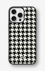 iPhone 16 Pro Max Hard Case – Houndstooth - View 1