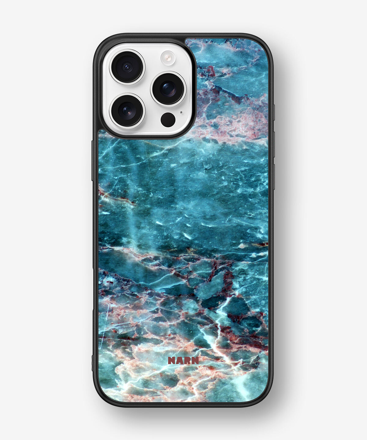 iPhone 16 Pro Max Hard Case – Icy Marble - View 1