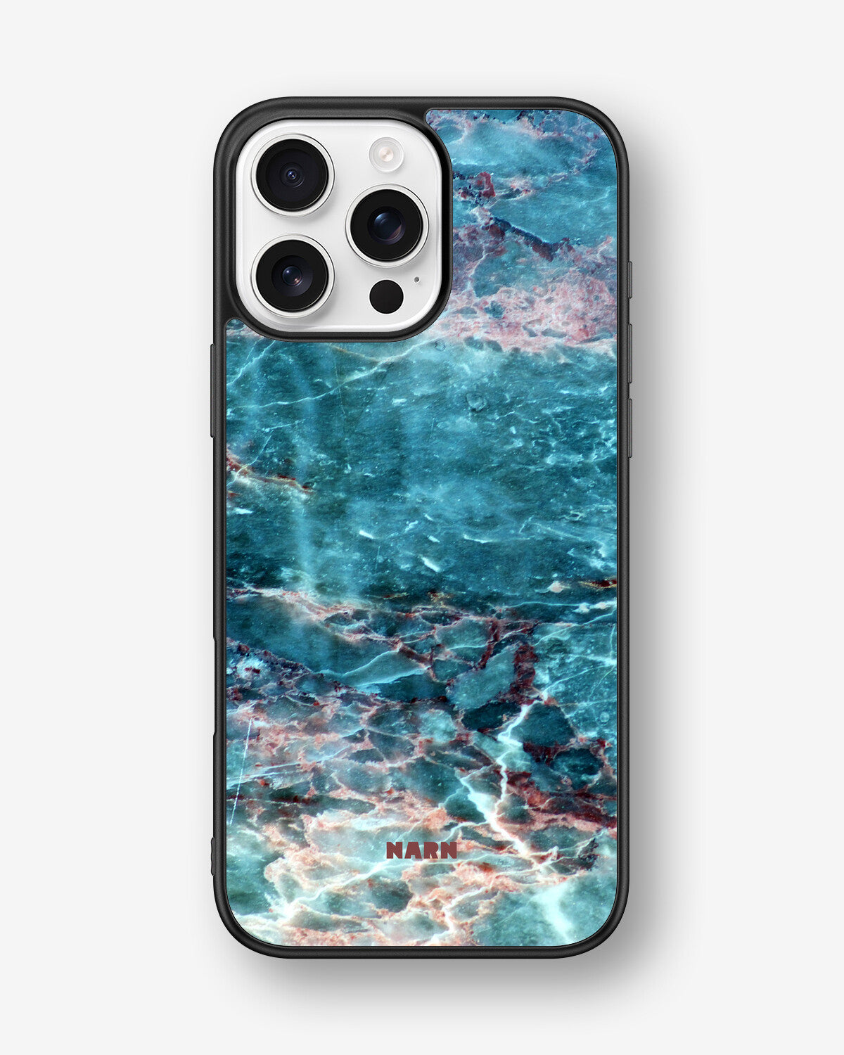 iPhone 16 Pro Max Hard Case – Icy Marble - View 1