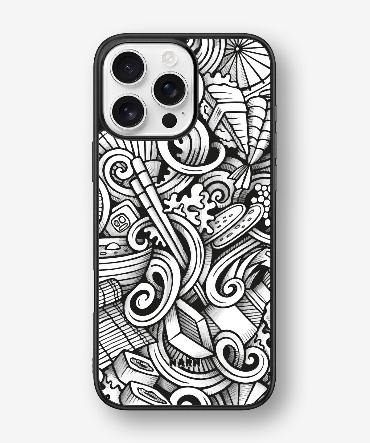 iPhone 16 Pro Max Hard Case – Japanese Pattern - View 1