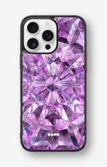 iPhone 16 Pro Max Hard Case – Lavender Crystals - View 1