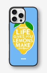 iPhone 16 Pro Max Hard Case – Lemon Quote - View 1