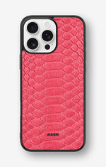 iPhone 16 Pro Max Hard Case – Pink Snake - View 1