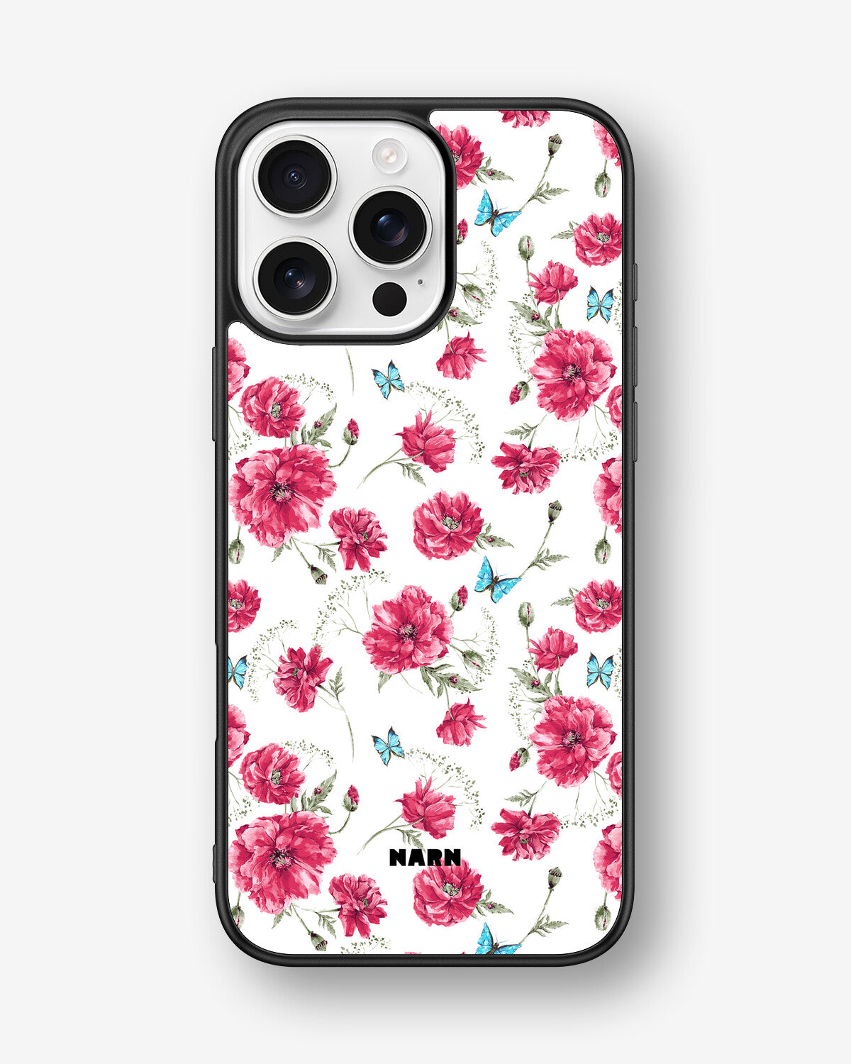 iPhone 16 Pro Max Hard Case – Poppies in Bloom - View 1