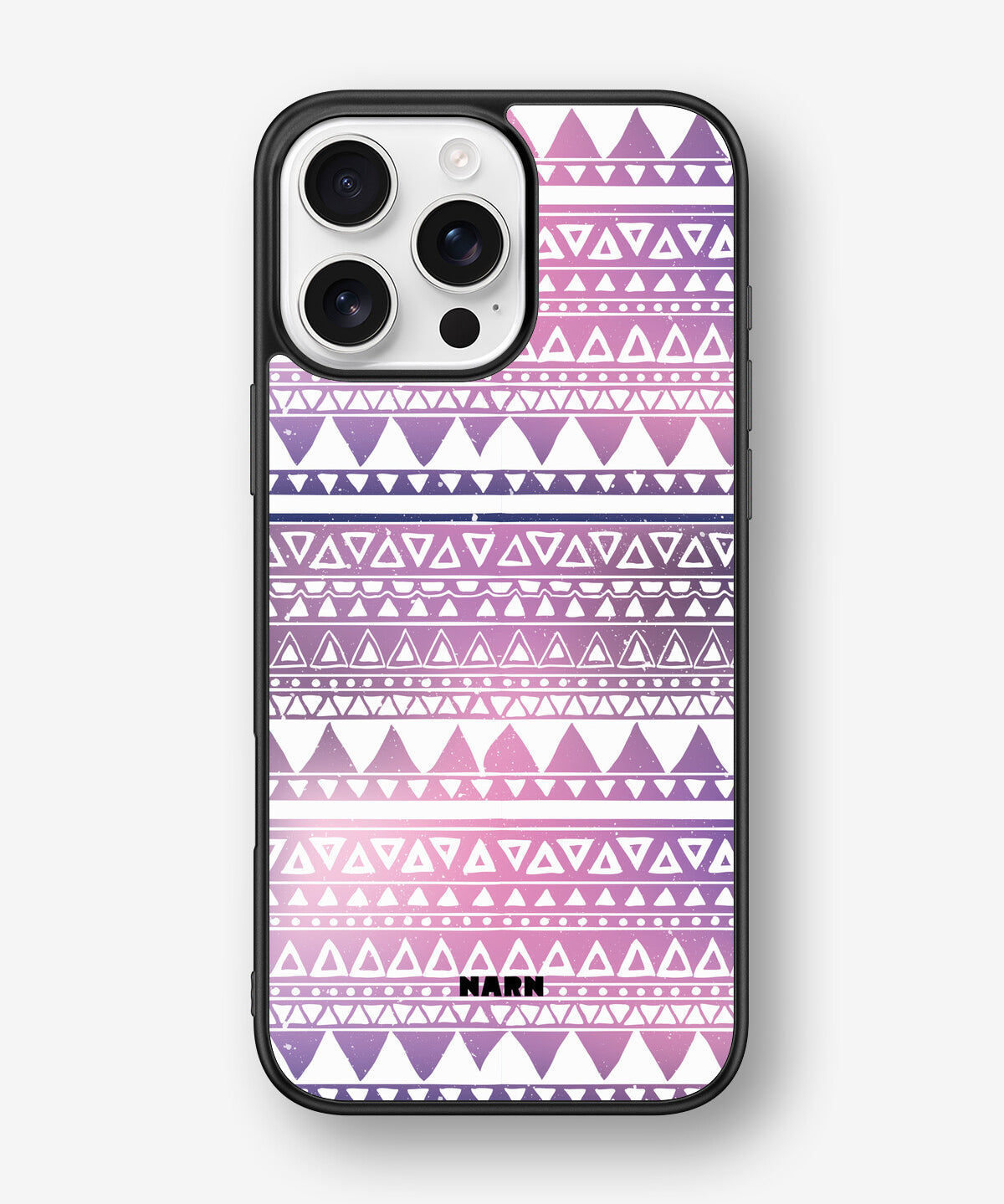 iPhone 16 Pro Max Hard Case – Purple Aztec - View 1