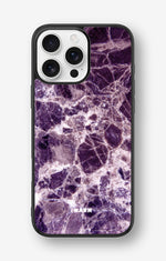 iPhone 16 Pro Max Hard Case – Purple Marble - View 1