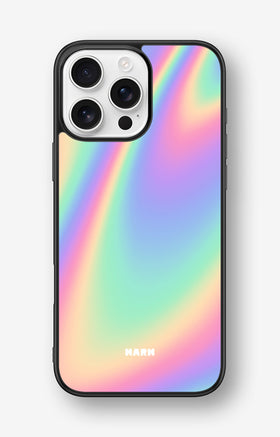 iPhone 16 Pro Max Hard Case – Rainbow Haze - View 1