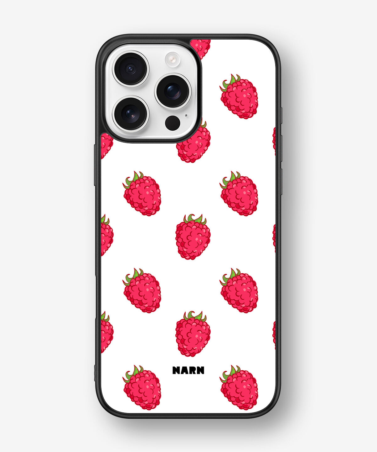 iPhone 16 Pro Max Hard Case – Raspberry Bliss - View 1