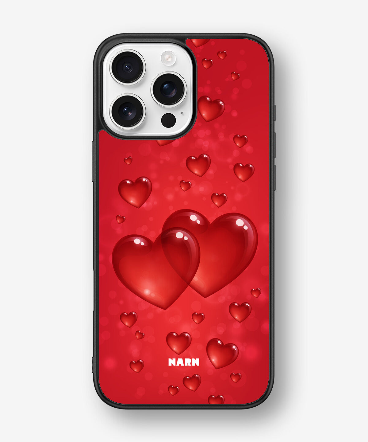 iPhone 16 Pro Max Hard Case – Red Romance - View 1