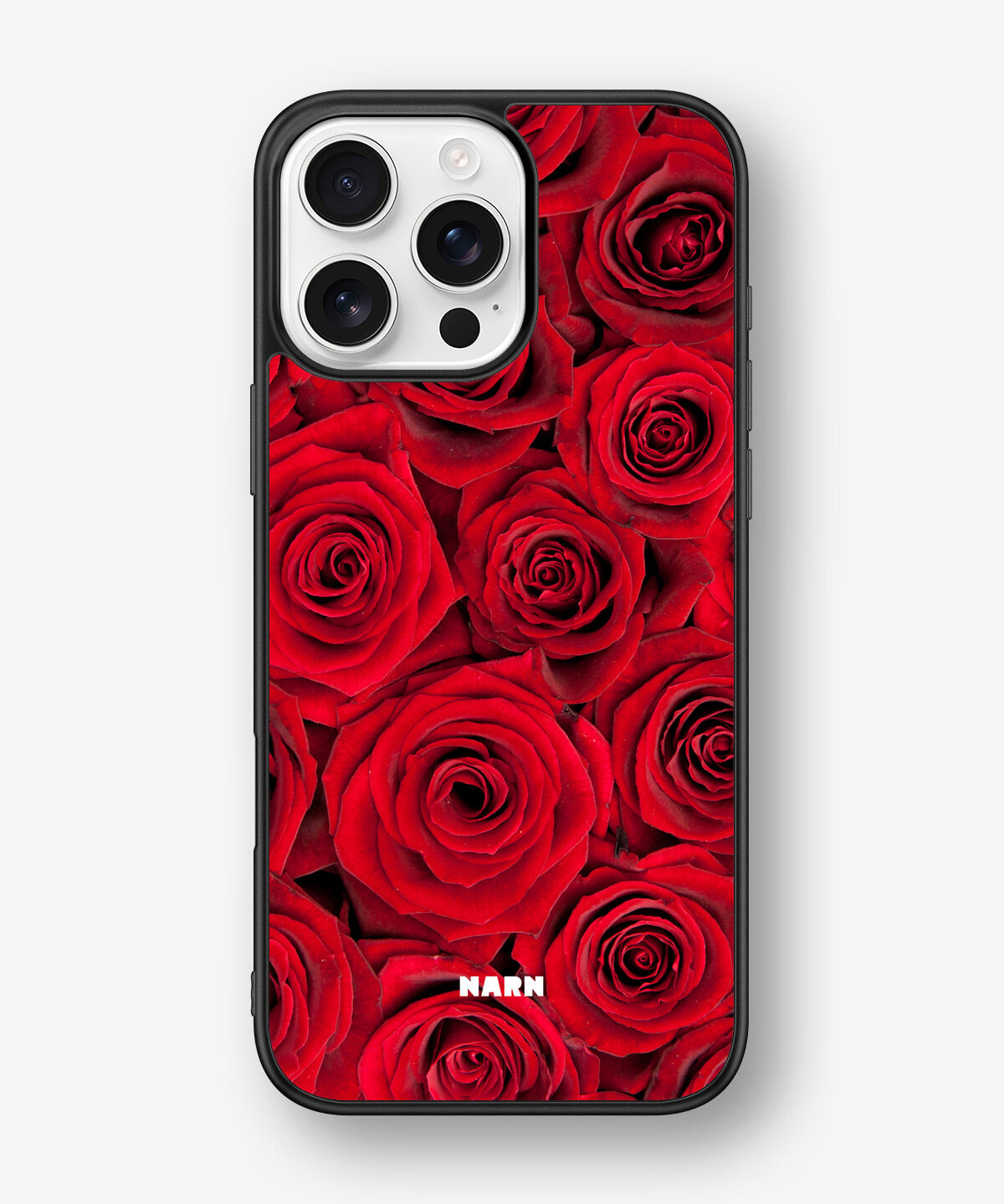 iPhone 16 Pro Max Hard Case – Red Roses - View 1
