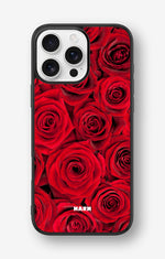 iPhone 16 Pro Max Hard Case – Red Roses - View 1
