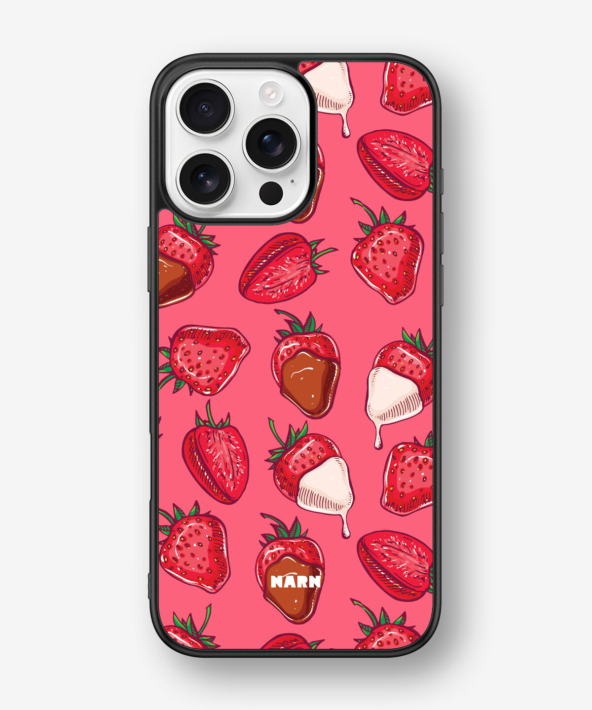 iPhone 16 Pro Max Hard Case – Strawberry Chocolate - View 1