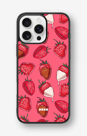 iPhone 16 Pro Max Hard Case – Strawberry Chocolate - View 1