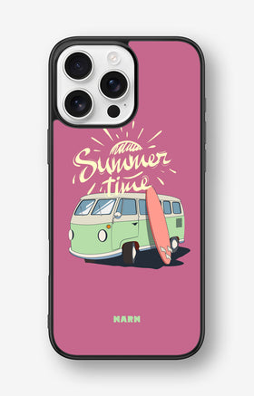 iPhone 16 Pro Max Hard Case – Summer Van - View 1