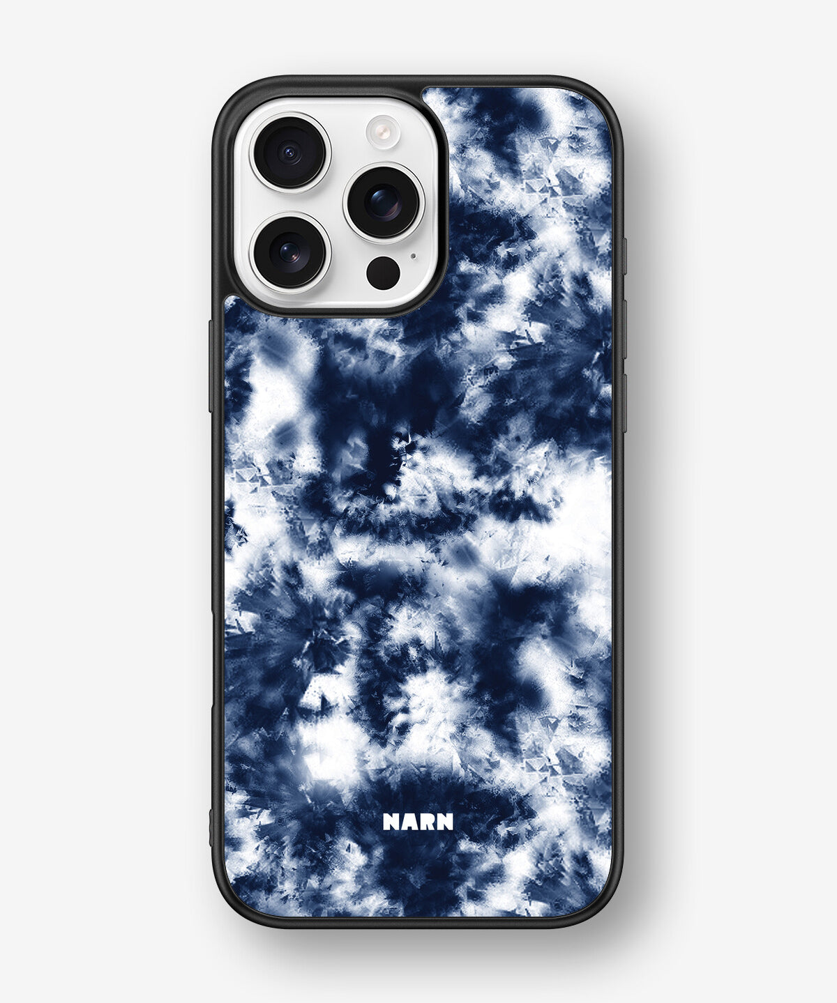 iPhone 16 Pro Max Hard Case – Tie Dye Blue - View 1