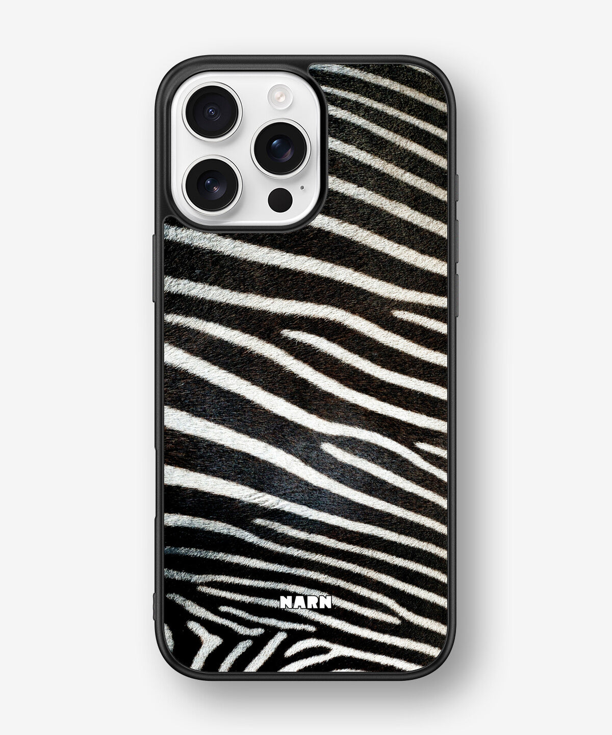 iPhone 16 Pro Max Hard Case – Zebra Stripe - View 1
