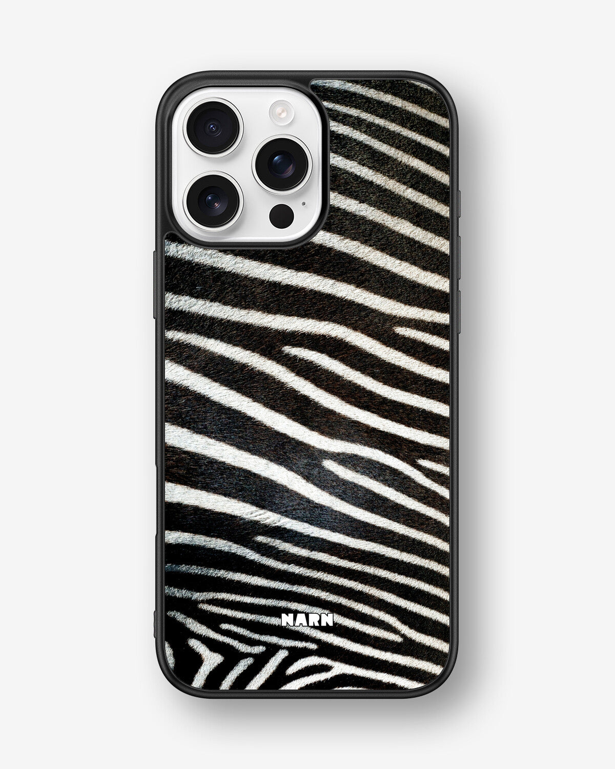 iPhone 16 Pro Max Hard Case – Zebra Stripe - View 1