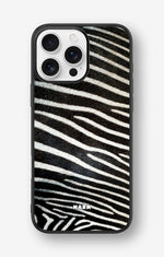 iPhone 16 Pro Max Hard Case – Zebra Stripe - View 1