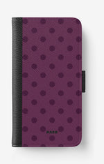 iPhone 16 Pro Max Wallet Case - Plum - View 1