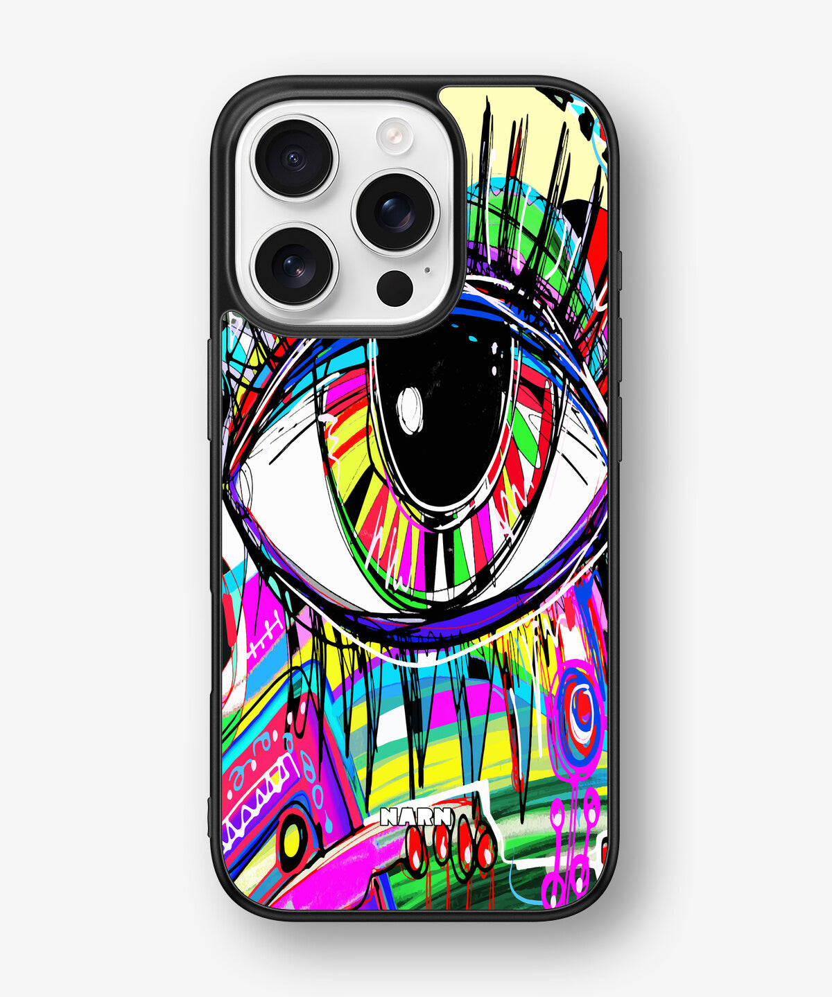 iPhone 16 Pro Hard Case – Abstract Eye - View 1