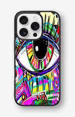iPhone 16 Pro Hard Case – Abstract Eye - View 1