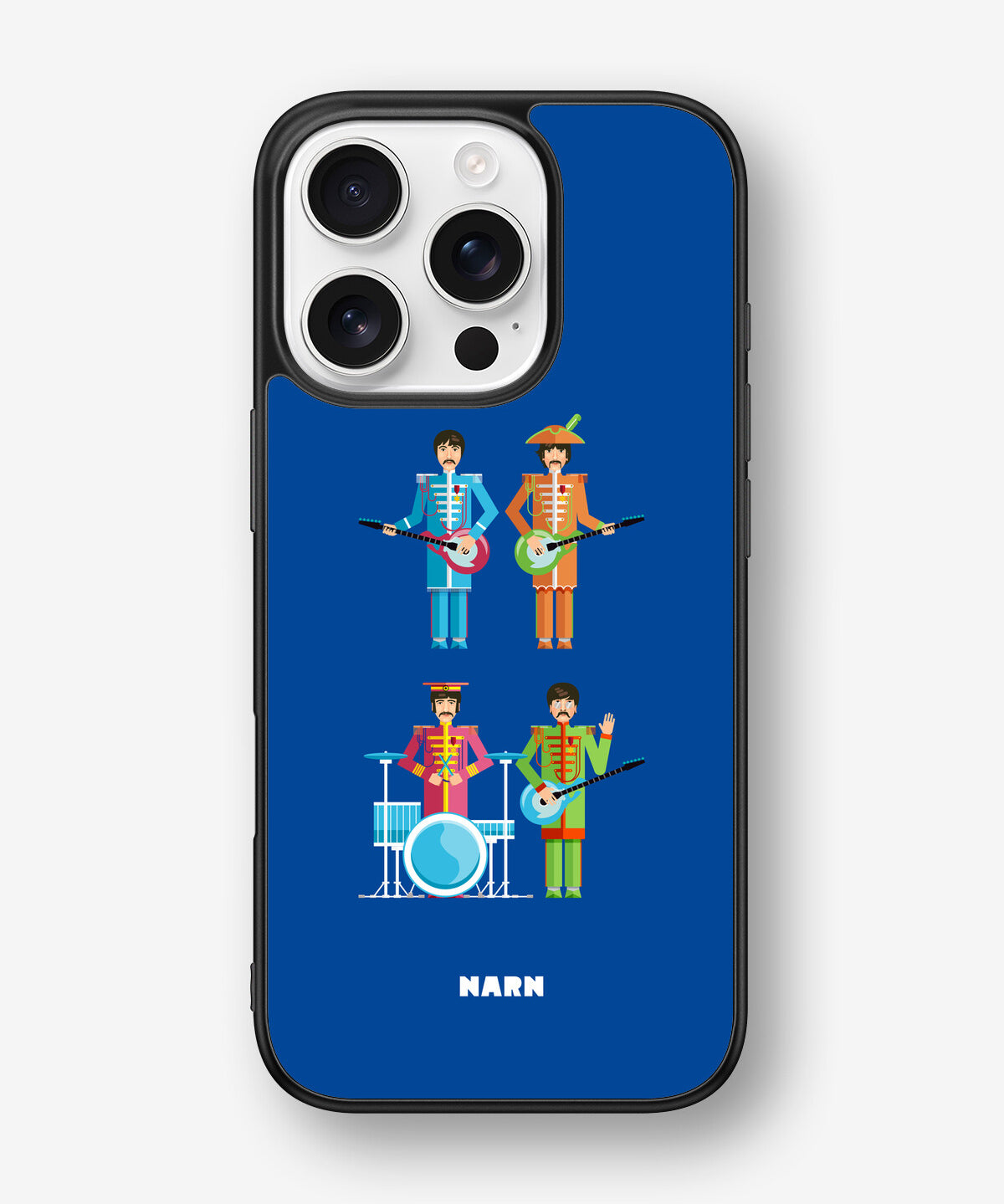 iPhone 16 Pro Hard Case – Beatles Blue - View 1
