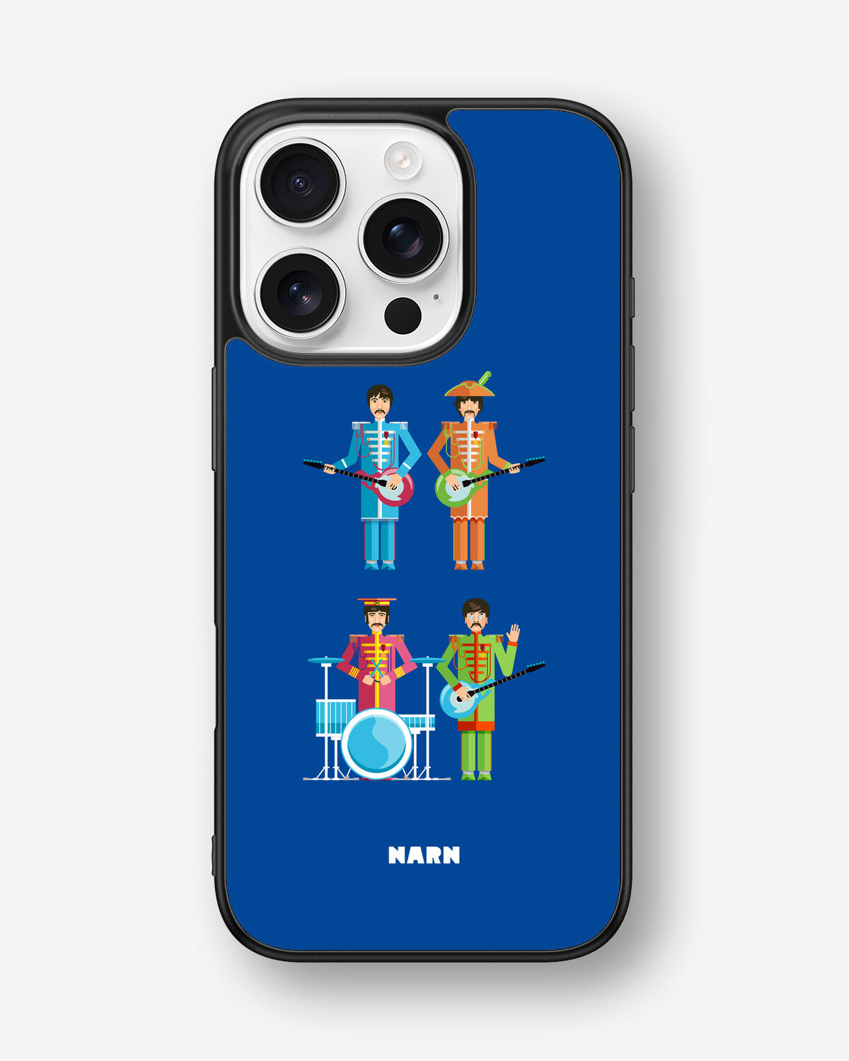 iPhone 16 Pro Hard Case – Beatles Blue - View 1
