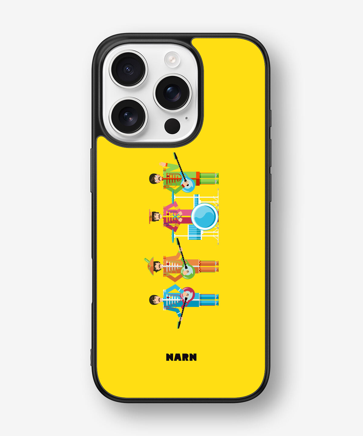 iPhone 16 Pro Hard Case – Beatles Yellow - View 1