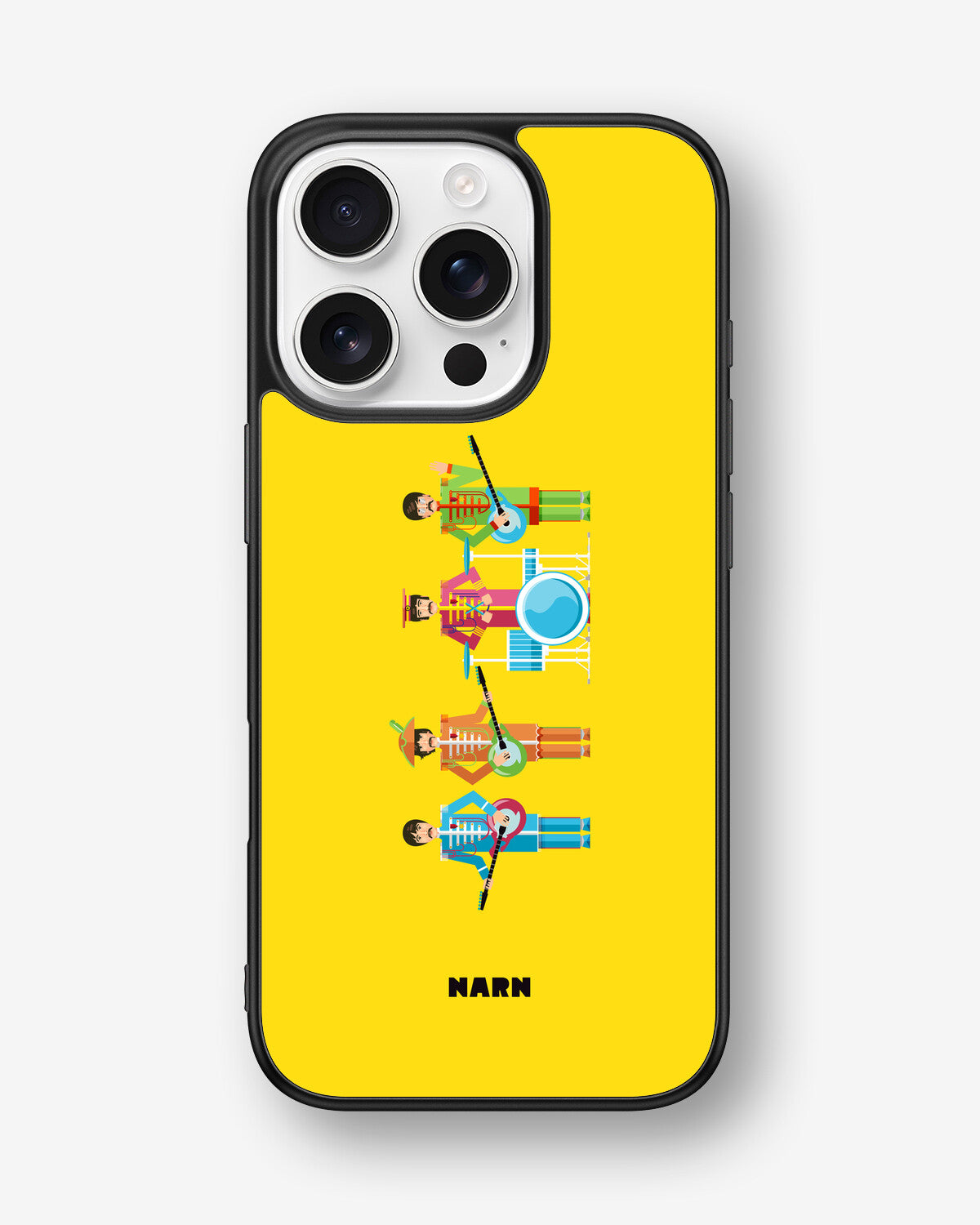 iPhone 16 Pro Hard Case – Beatles Yellow - View 1