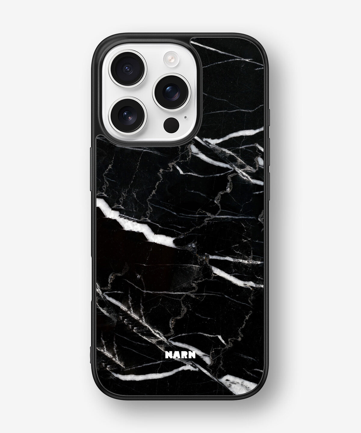 iPhone 16 Pro Hard Case – Black Marble - View 1