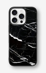 iPhone 16 Pro Hard Case – Black Marble - View 1