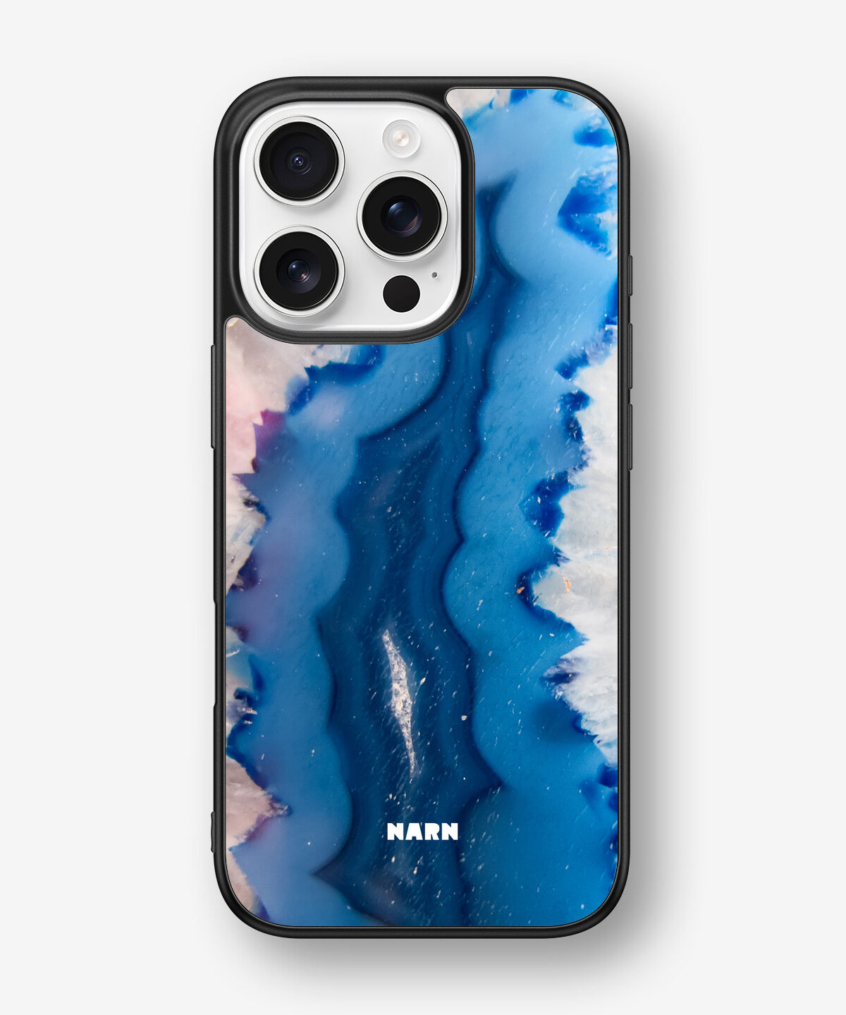 iPhone 16 Pro Hard Case – Blue Agate - View 1