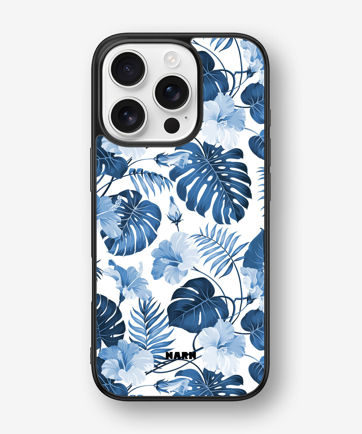 iPhone 16 Pro Hard Case – Blue Tropics - View 1