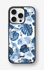 iPhone 16 Pro Hard Case – Blue Tropics - View 1
