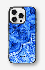 iPhone 16 Pro Hard Case – Blue Vintage - View 1