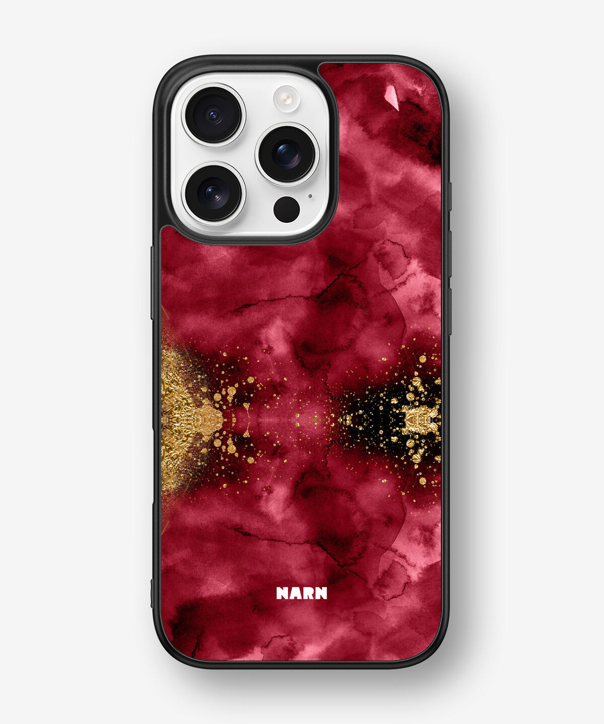 iPhone 16 Pro Hard Case – Burgendy Shimmer - View 1