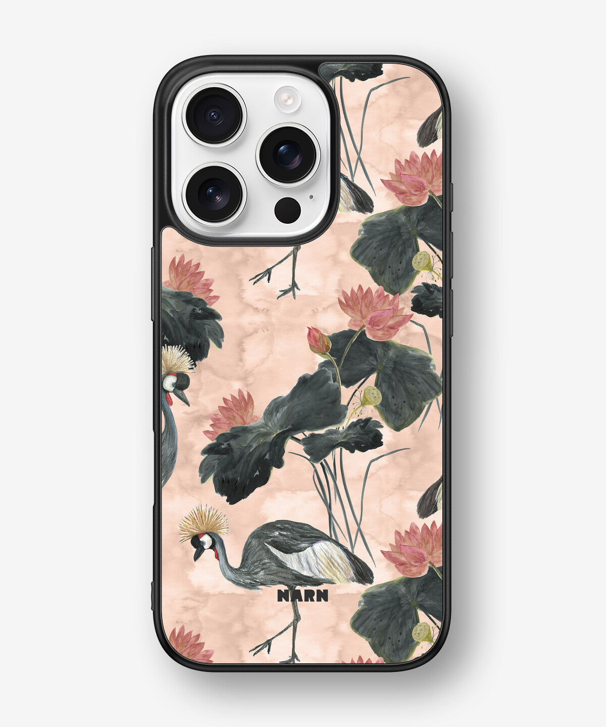 iPhone 16 Pro Hard Case – Crowned Bird - View 1