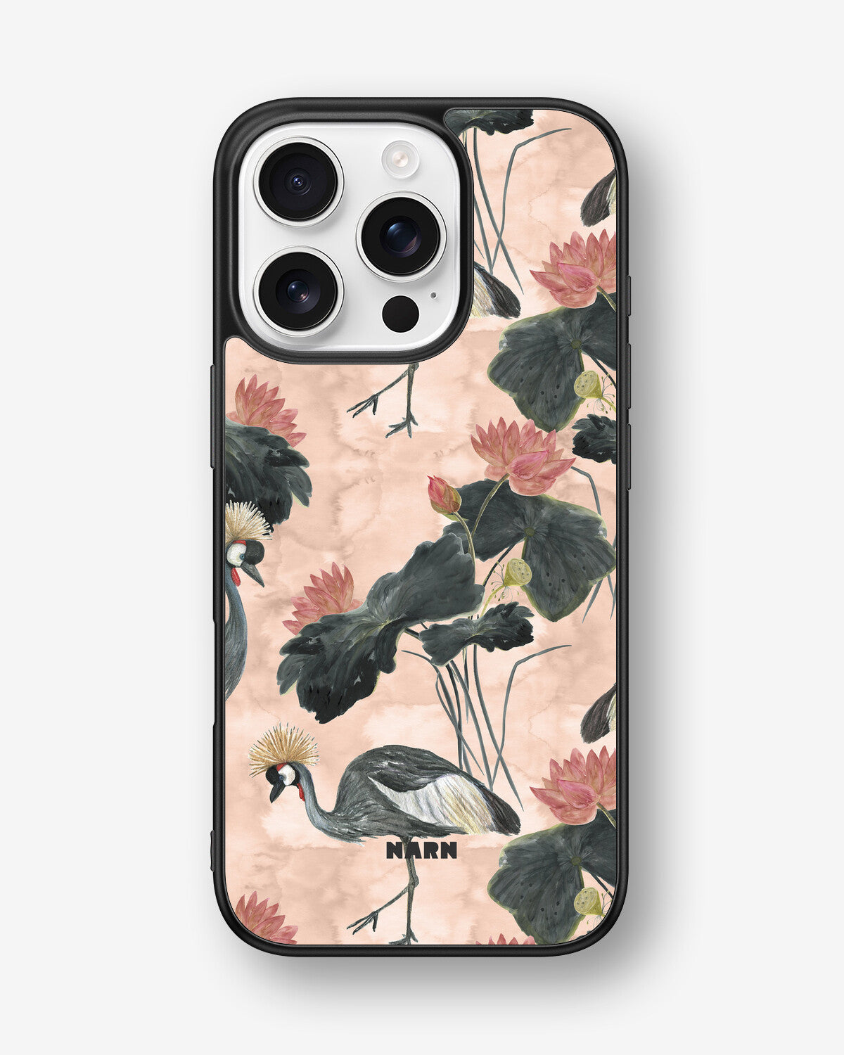 iPhone 16 Pro Hard Case – Crowned Bird - View 1