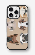 iPhone 16 Pro Hard Case – Cute Dogs - View 1
