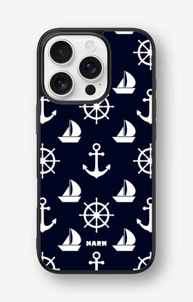 iPhone 16 Pro Hard Case – Deep Blue Voyage - View 1