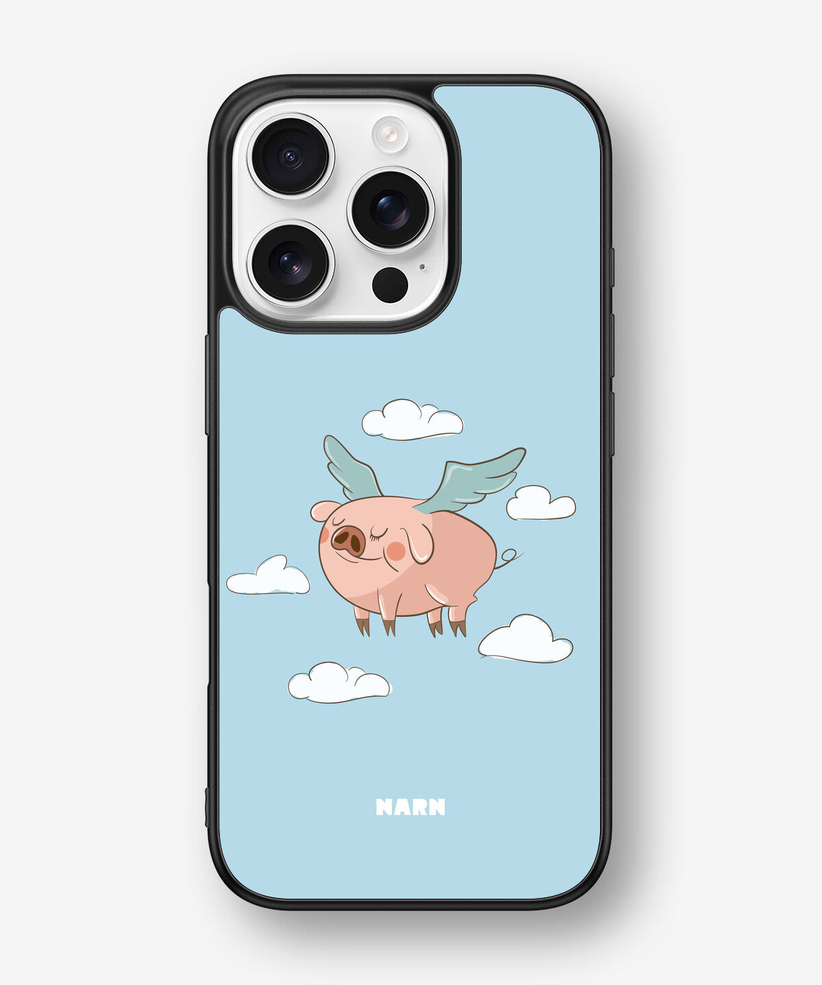 iPhone 16 Pro Hard Case – Dreamy Pig - View 1
