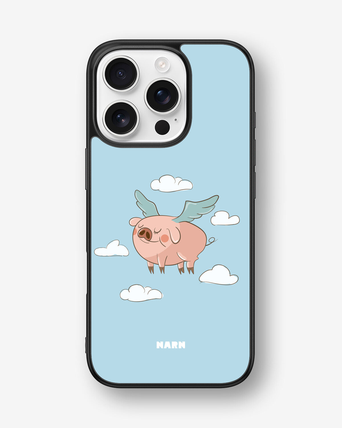 iPhone 16 Pro Hard Case – Dreamy Pig - View 1